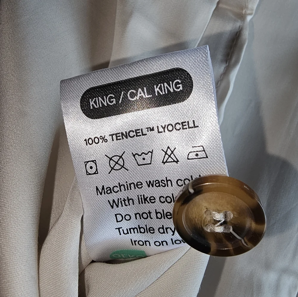 Sijo Cooling Eucalyptus Collection King/Cal King Duvet Cover